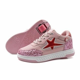 BREEZY ROLLERS 2231412 Tekerlekli Spor Ayakkabı Star gül/pembe