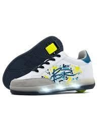 BREEZY ROLLERS 2245710 Tekerlekli Spor Ayakkabı Blast LED Işıklı beyaz/çok renkli