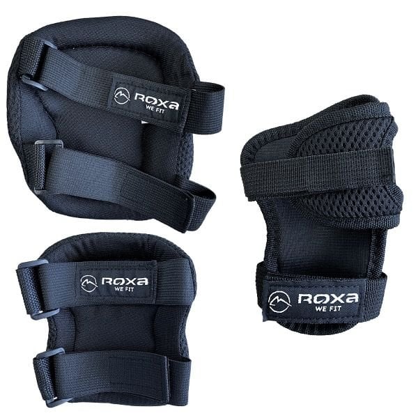 roxa üçlü koruma seti-PAD KİT (dizlik dirseklik bilkelik)