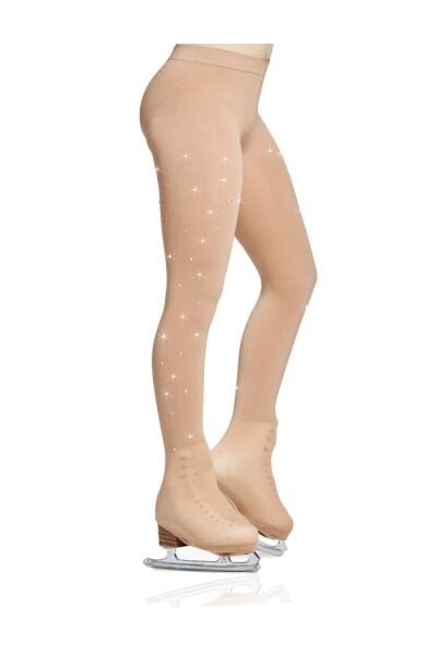 00912 taşlı paten üstü çorap