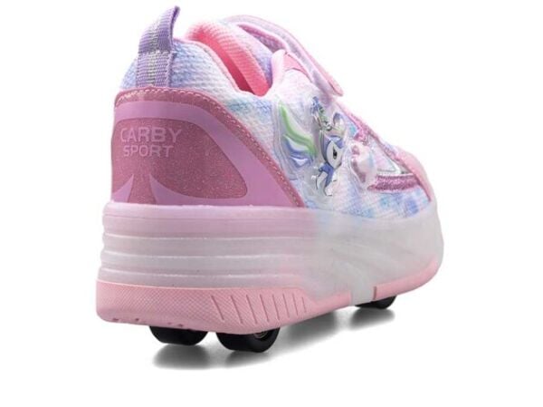 Carby tekerlekli ayakkabı fuji/bebe mavi/pembe
