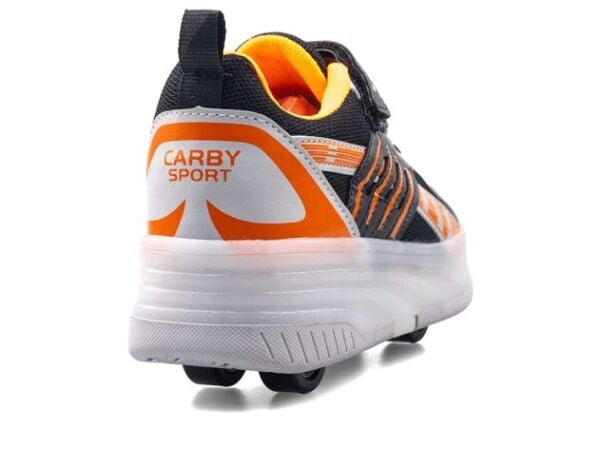 Carby tekerlekli ayakkabı siyah/buz/beyaz buz